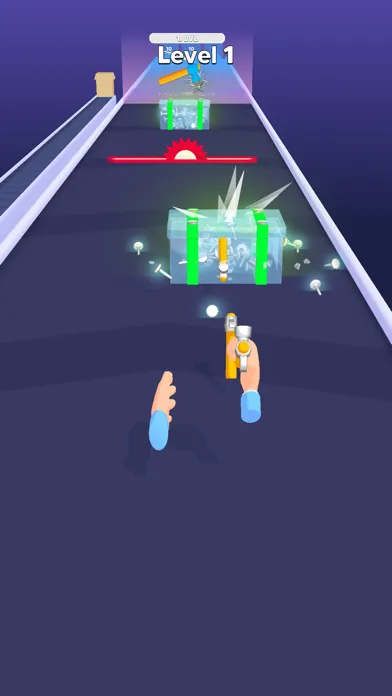 Glass Art Run スクリーンショット