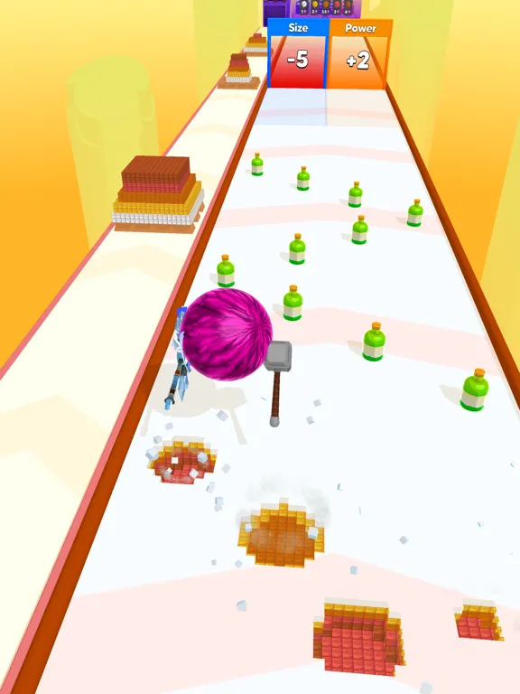 Hopping Balls Run iPad  Screenshots
