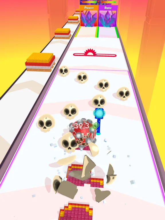 Hopping Balls Run iPad  Screenshots