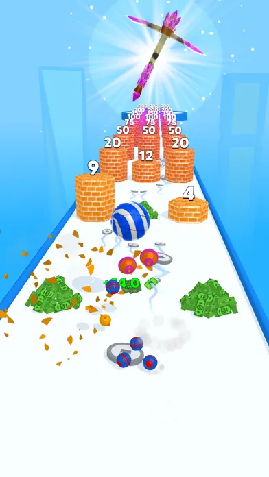 Hopping Balls Run Screenshots