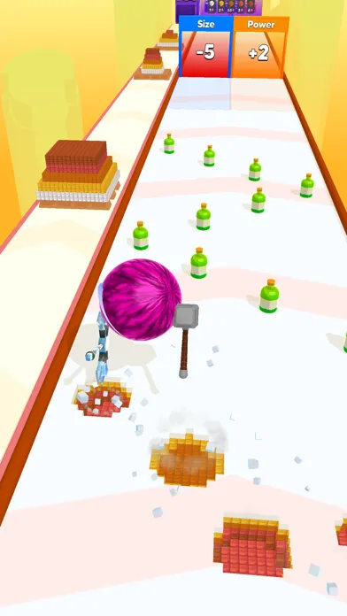 Hopping Balls Run Screenshots
