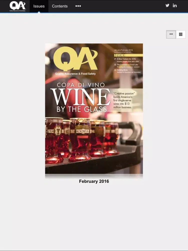 Скриншоты Quality Assurance Magazine iPad 