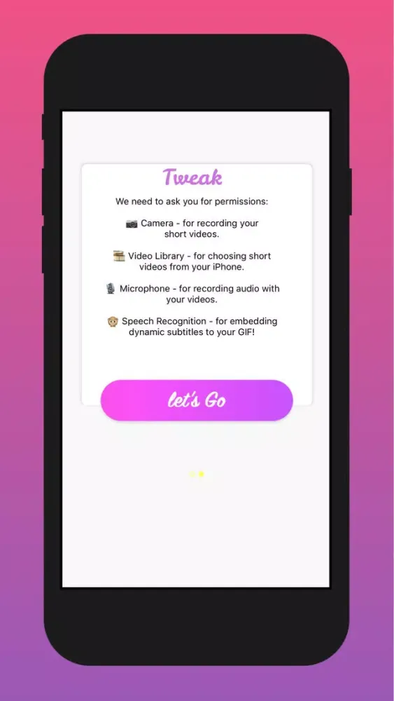 Tweak - GIF Helper App سکرین شاٹس