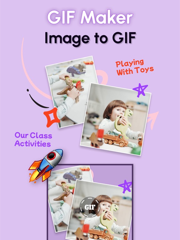 GIF Maker - Make Video to GIF° iPad  Screenshots