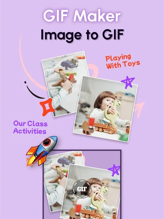 Tangkapan layar GIF Maker - Make Video to GIF° iPad 