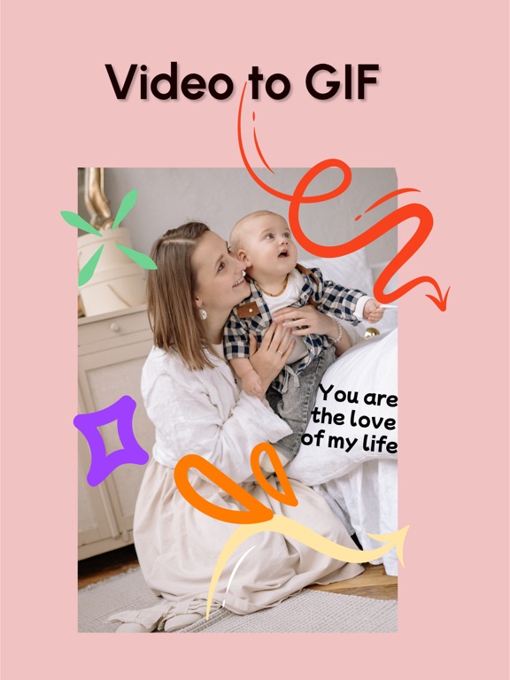 GIF Maker - Make Video to GIF° iPad  Screenshots
