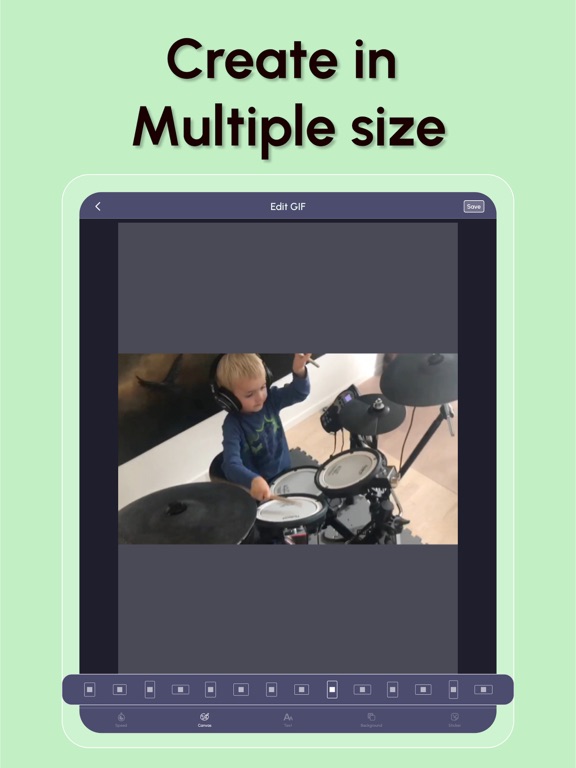 GIF Maker - Make Video to GIF° iPad  Screenshots
