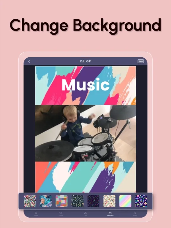 Tangkapan layar GIF Maker - Make Video to GIF° iPad 
