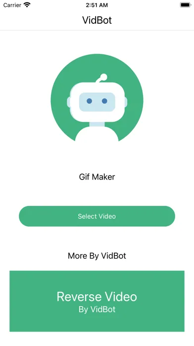 Captures d'écran de Gif Maker By VidBot