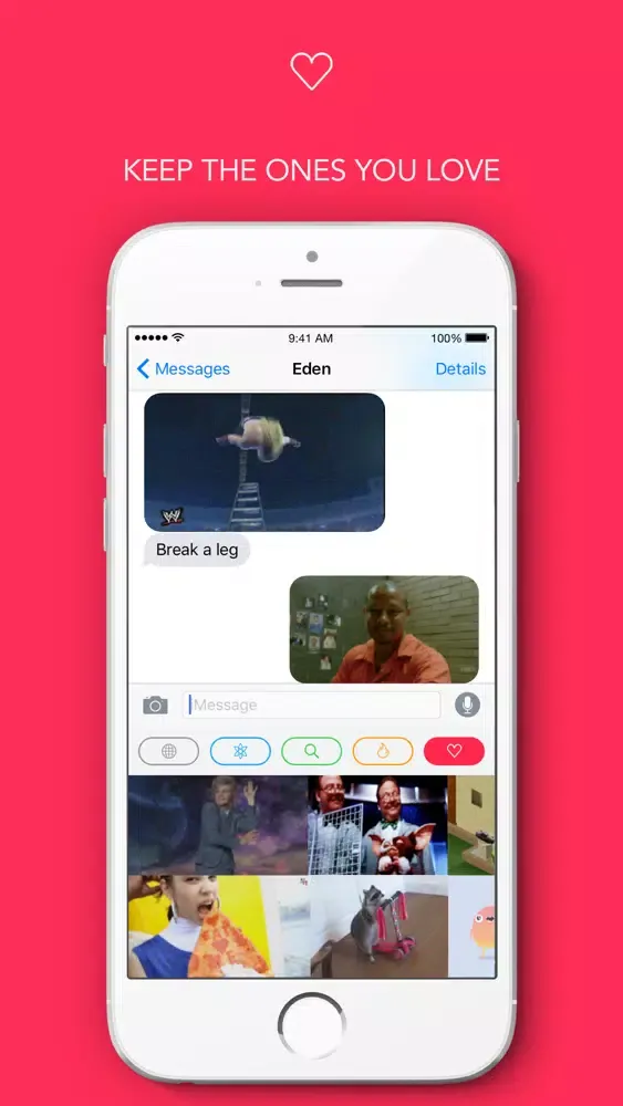 Giffage – The GIF Keyboard for GIFs 스크린샷