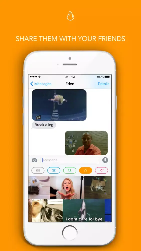 Giffage – The GIF Keyboard for GIFs 스크린샷