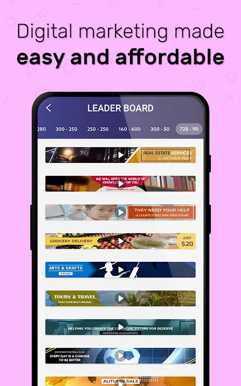 Ảnh chụp màn hình của Banner Maker