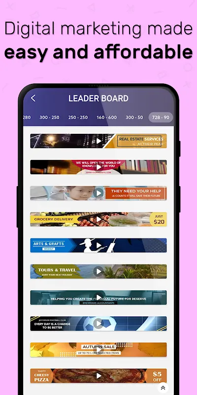 Ảnh chụp màn hình của Banner Maker