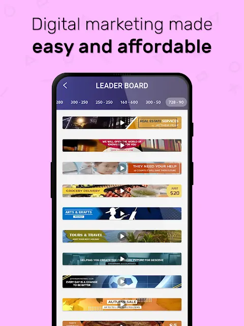 Ảnh chụp màn hình của Banner Maker