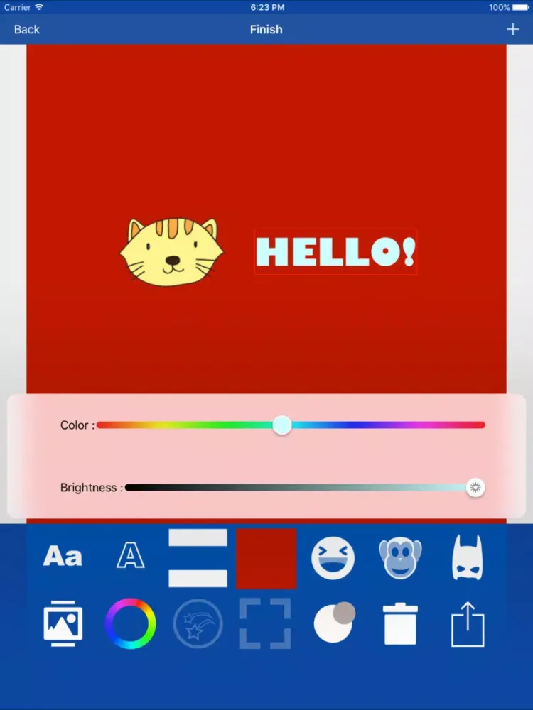 ภาพหน้าจอของ Gif Maker from Photo iPad 