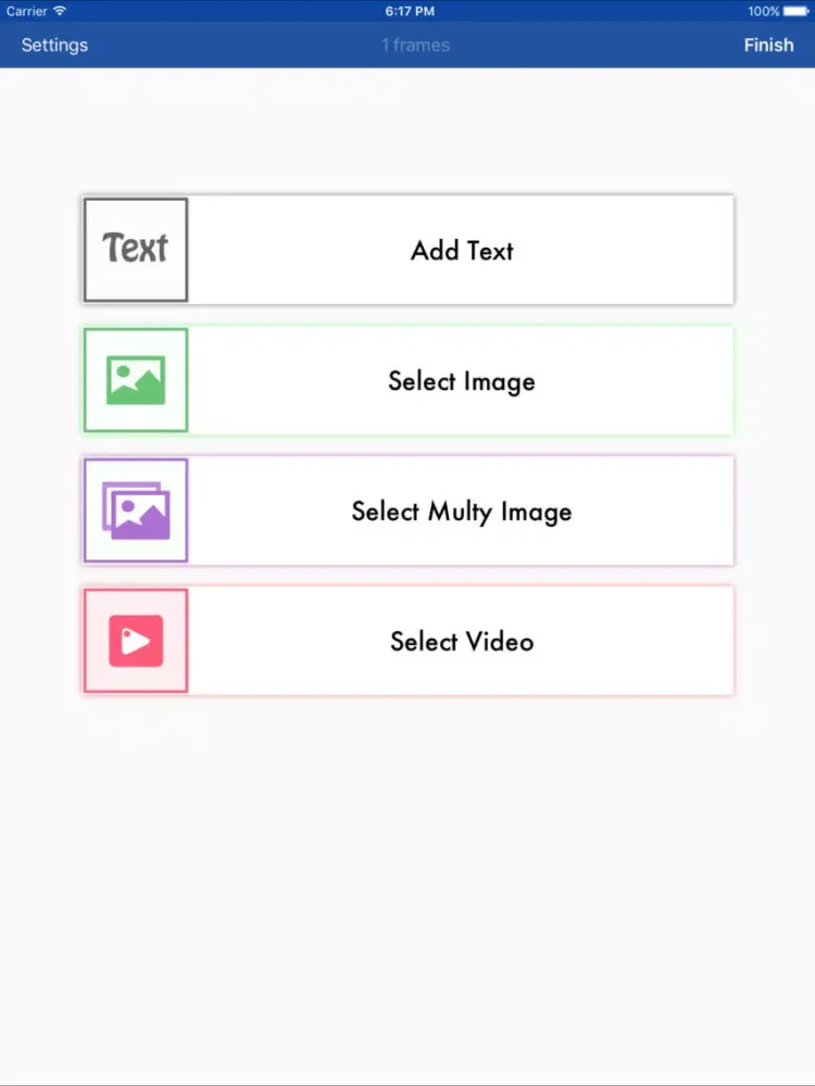 ภาพหน้าจอของ Gif Maker from Photo iPad 