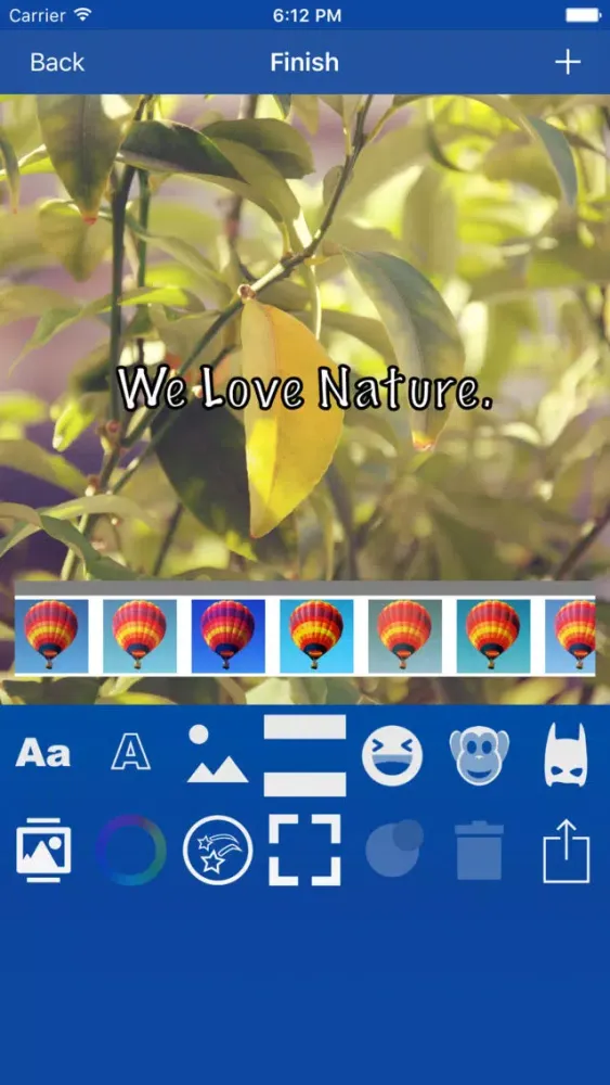 ภาพหน้าจอของ Gif Maker from Photo