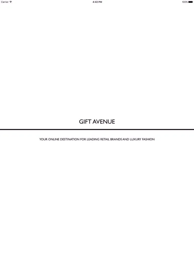 Gift Avenue iPad  Screenshots