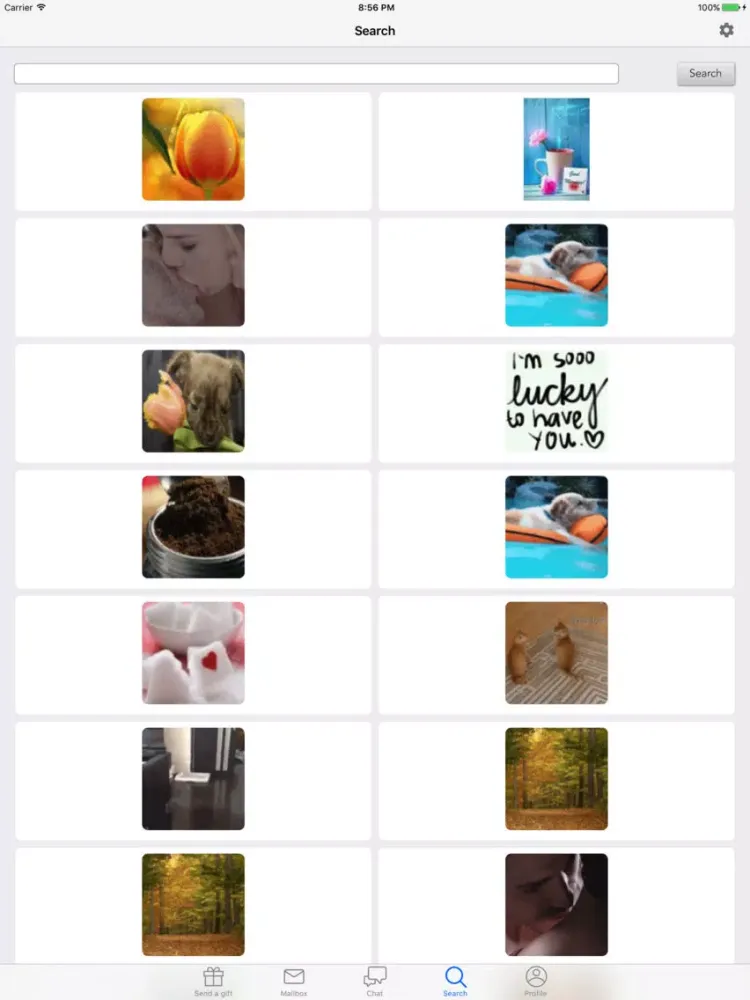 Capturas de tela do #lovepx - Gifts for friends iPad 
