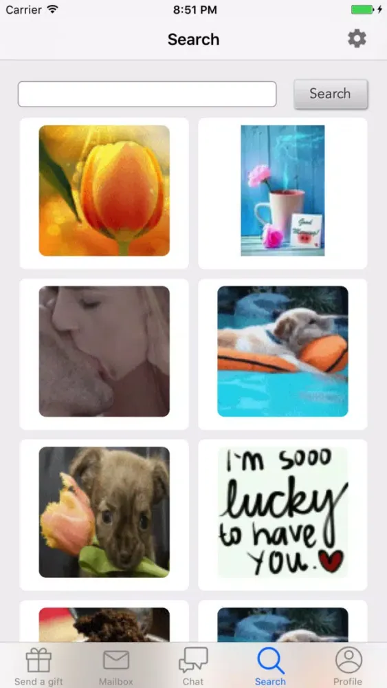 Capturas de tela do #lovepx - Gifts for friends