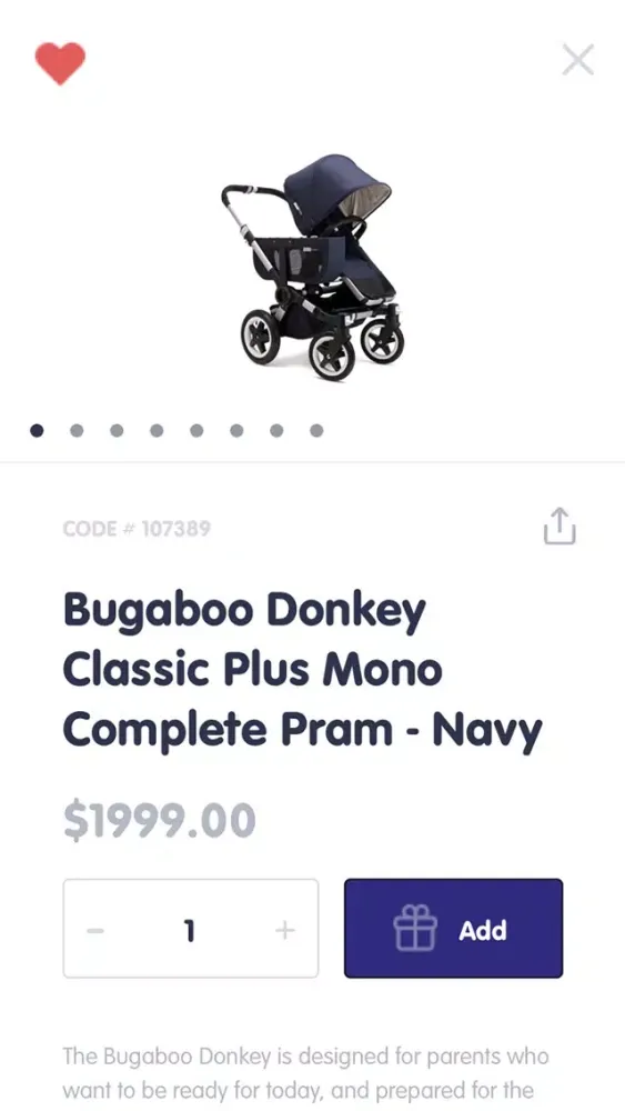 Zrzuty ekranu Baby Bunting