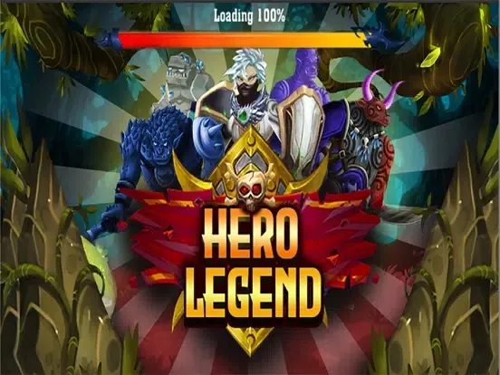 Ảnh chụp màn hình của Hero Legend: Forest Adventure iPad 