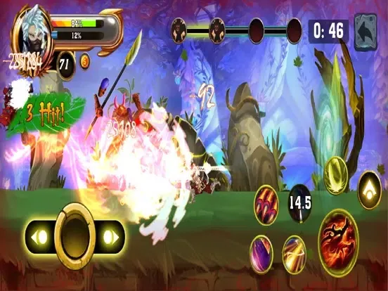Ảnh chụp màn hình của Hero Legend: Forest Adventure iPad 