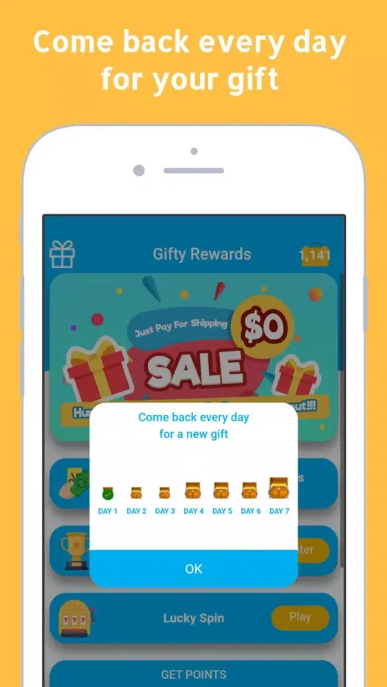 GiftyRewards Screenshots