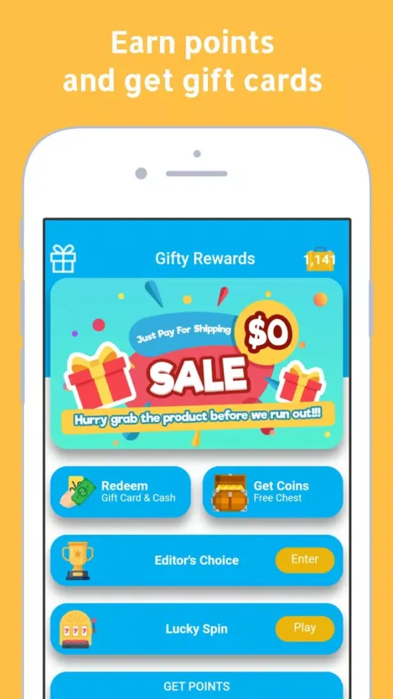 GiftyRewards Screenshots