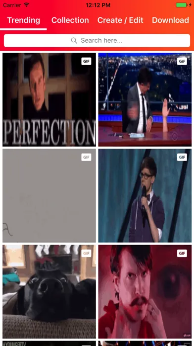 Ảnh chụp màn hình của GIF Viewer - Gif Maker & Browse All GIFs & Memes