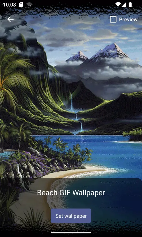 صور Beach GIF Wallpaper