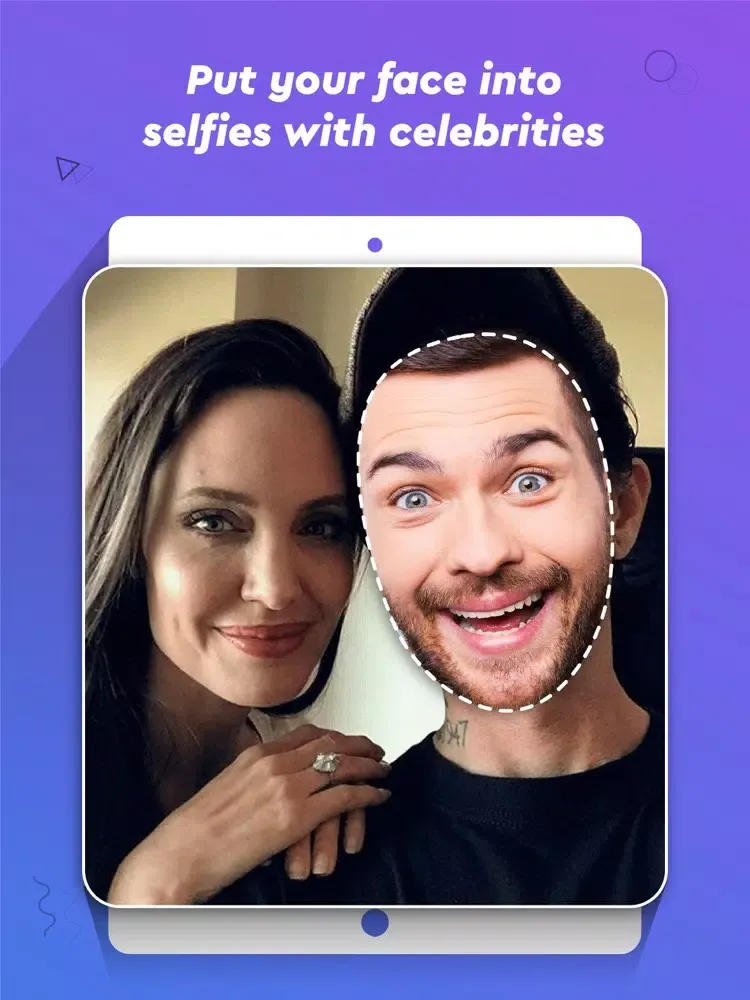 Selfiso: Selfie with Celebrity iPad  Screenshots