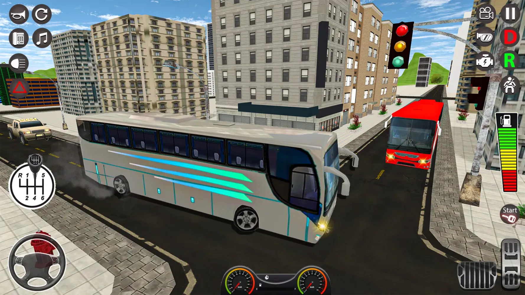 coach bus game :bus simulator应用截图