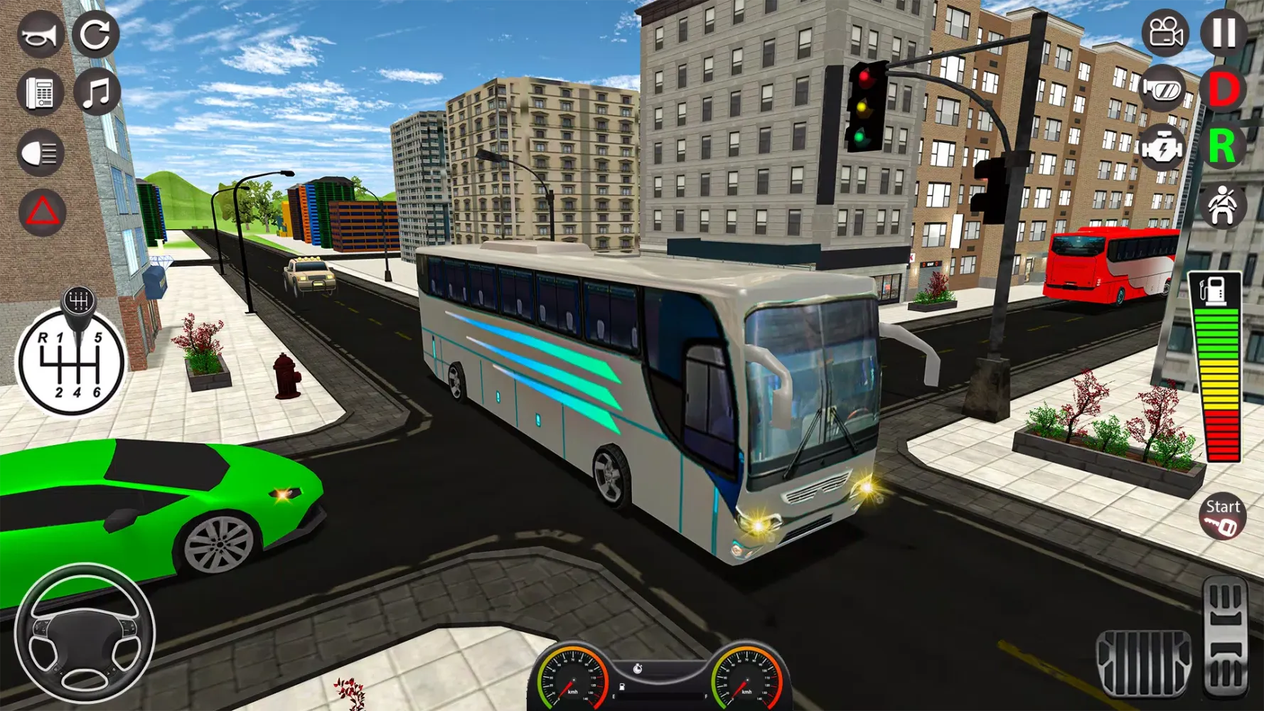 coach bus game :bus simulator应用截图