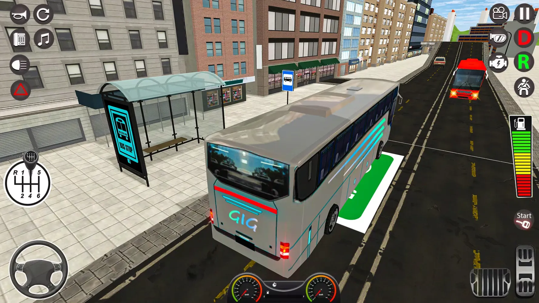 coach bus game :bus simulator应用截图