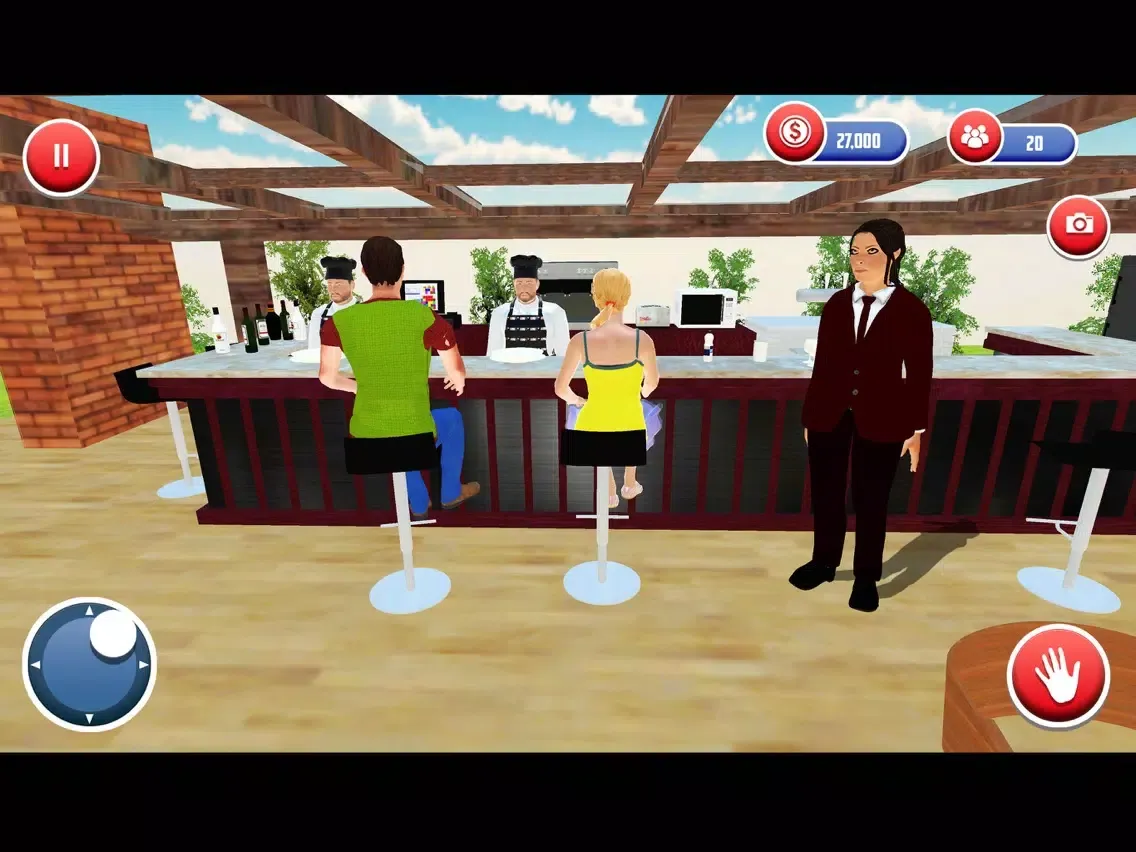 Tangkapan layar Rooftop Luxury Restaurant iPad 