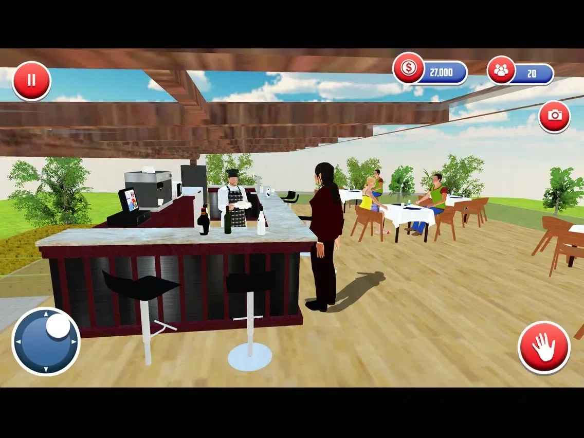 Tangkapan layar Rooftop Luxury Restaurant iPad 