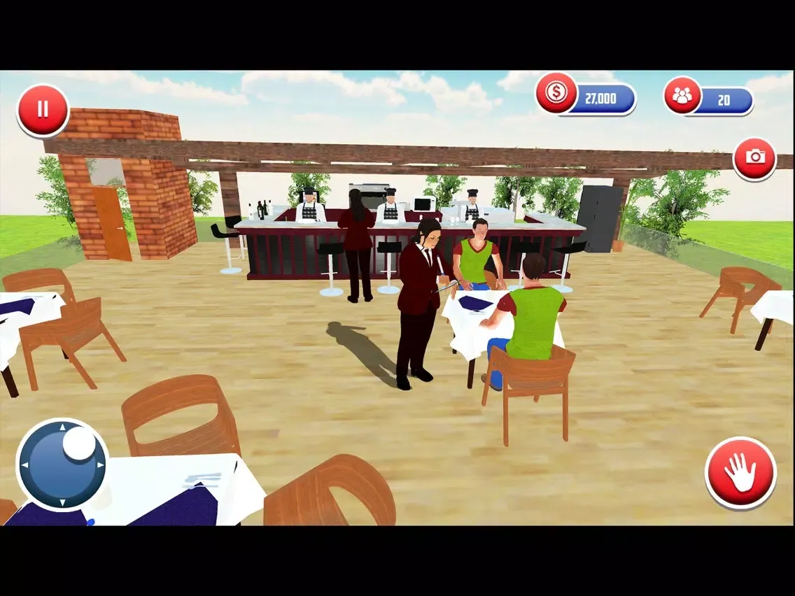 Tangkapan layar Rooftop Luxury Restaurant iPad 