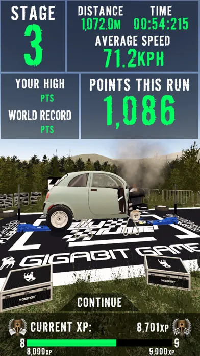 Tangkapan layar Rally Runner