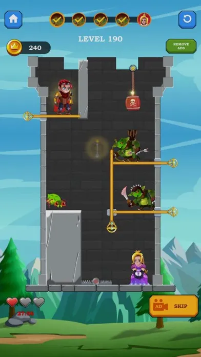 Capturas de pantalla de Hero Rescue - Pull the Pins