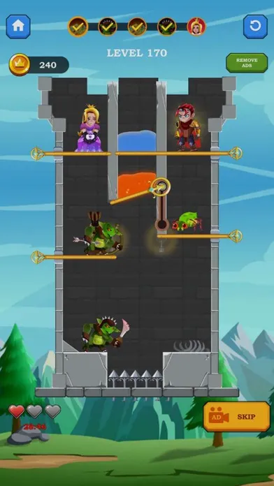 Capturas de pantalla de Hero Rescue - Pull the Pins