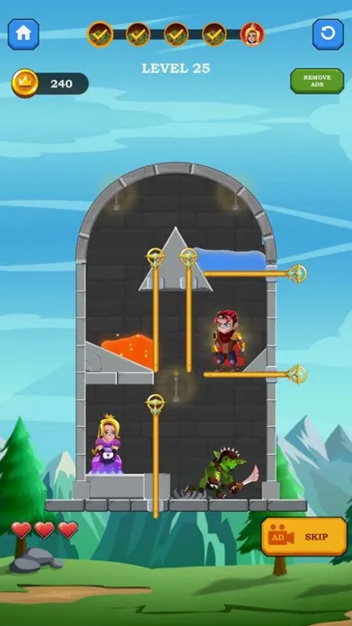 Capturas de pantalla de Hero Rescue - Pull the Pins