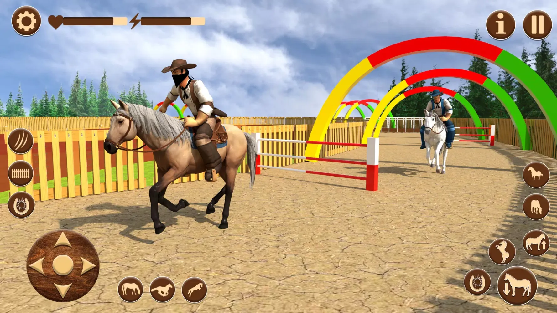 تصاویر Wild Horse Riding Sim: Racing