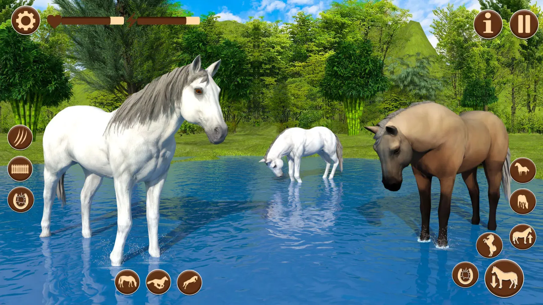 تصاویر Wild Horse Riding Sim: Racing