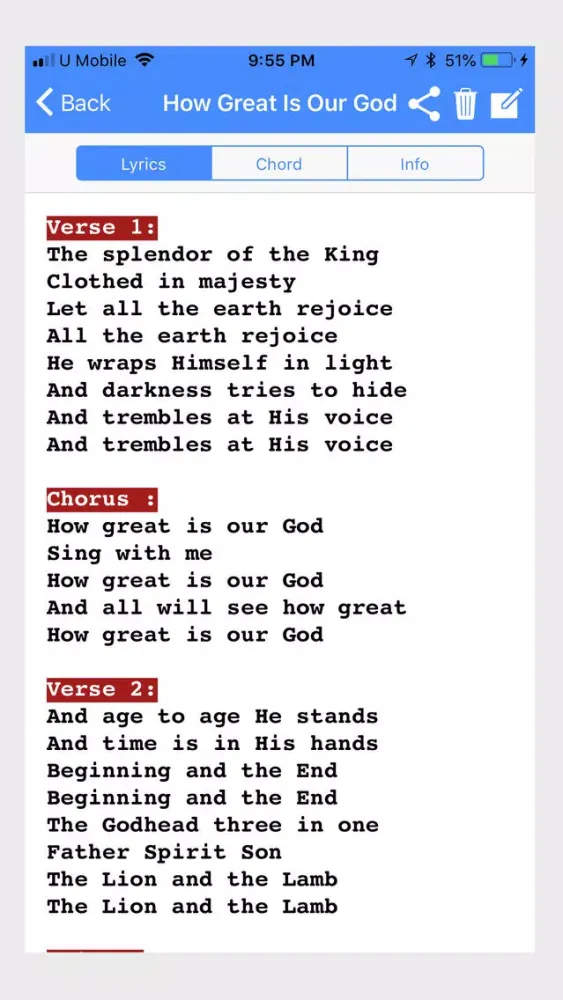 iWorship Screenshots