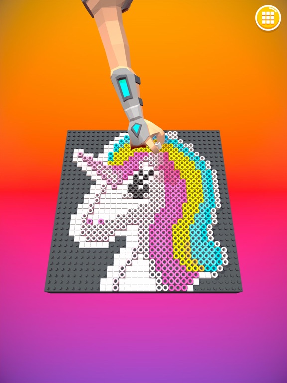 Capturas de tela do Color Beads iPad 