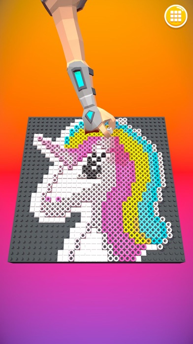 Capturas de tela do Color Beads