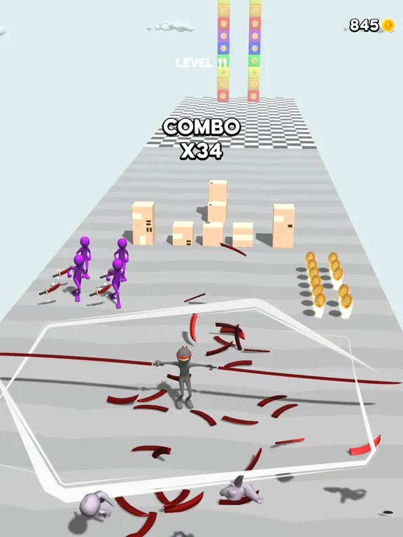 Ninja Spin 3D iPad  Screenshots