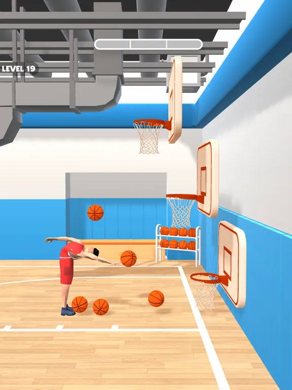 ภาพหน้าจอของ Slap Dunk iPad 