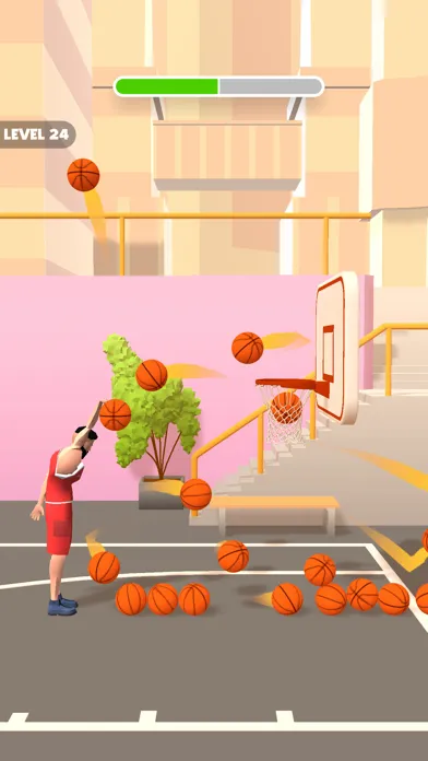 ภาพหน้าจอของ Slap Dunk